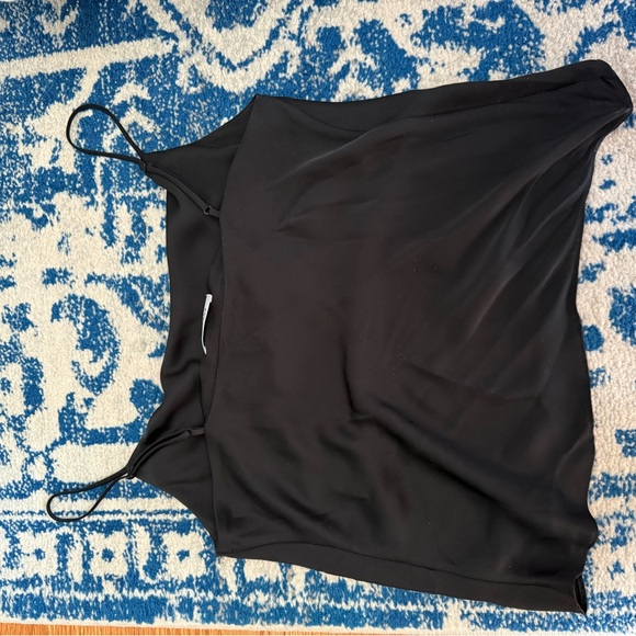 Aritzia Babaton Charcoal Satin Cami - Picture 3 of 3